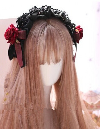 暗黑硬妹lolita荷叶边长短款连衣裙 boz不规则高腰纱裙jsk吊带裙 暗夜