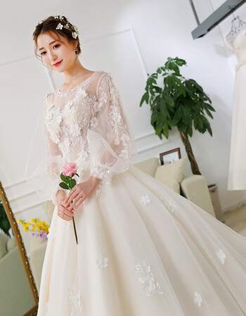 婚纱2018新款新娘结婚礼服蕾丝超仙公主梦幻拖尾大码露背显瘦春季 齐