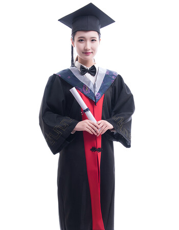 学士服 毕业礼服大学生 博士服文科演出的服搭配帽子硕士服礼sd1 导师