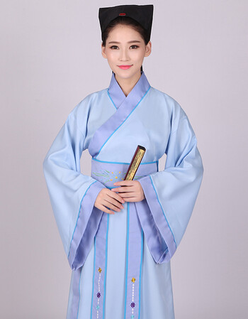 唐装汉服男式中国风秀才装才子演出服古装书生服装古代民族演出服