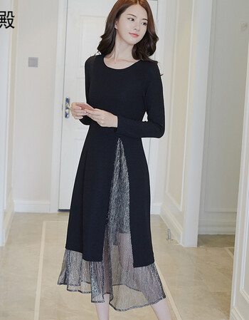 连衣裙2018流行女装新款春装甜美套装裙两件套时髦到脚踝长款裙子