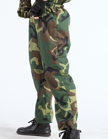 服夏令营男女中大童套装小军装幼儿军绿色表演服品质新品 丛林长裤