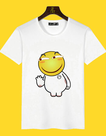 滑稽t恤 贴吧表情 害怕脸斜眼恶搞笑 装逼动漫周边衣服 短袖上衣 10