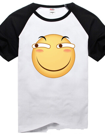 滑稽表情t恤 动漫周边短袖衣服 贴吧默认表情汗qq乖夏季新款短袖 滑稽