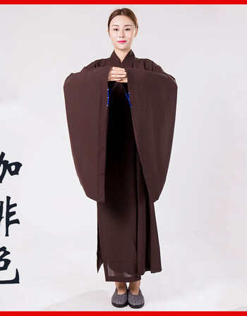 巴登堡 佛教用品比丘尼服和尚装诵经法会佛衣四季僧服海青居士服佛教