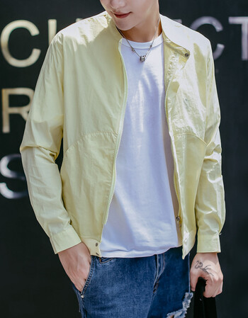 男装 夹克 花花公子(playboy) 花花公子夏季新款韩版休闲防晒衣男运动