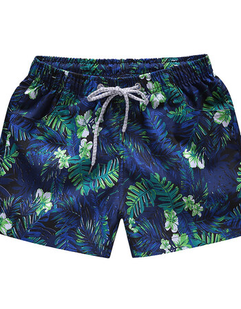 夏季男士裤子速干海边度假沙滩裤男宽松大码情侣装泳裤五分短裤大裤衩