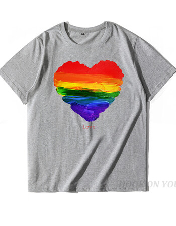 珂梵图bia彩虹同志情侣装同性恋gayt恤尊重跨性别者lgbt棉短袖t恤新品