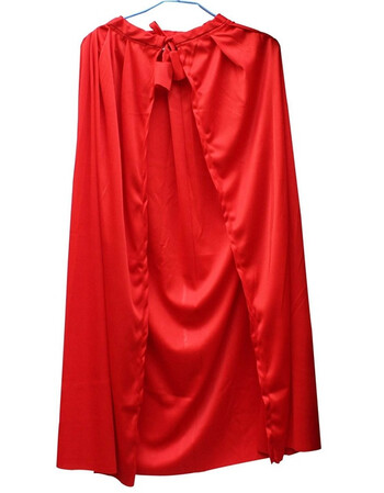 古装披风斗篷红色宋朝将军战衣战袍人披风动漫cos斗篷 黑色 儿童均码