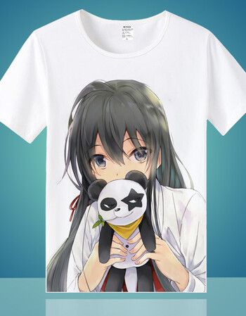 我的青春恋爱物语周边衣服大老师雪乃动漫短袖t恤男女 11 短袖s码