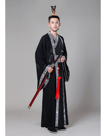 影视古装男服装汉服仙女舞台演出服毕业班服唐装书生古代才子套装