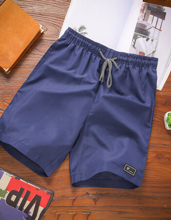 男士短裤夏季沙滩裤夏天大裤衩宽松中裤直筒休闲裤五分裤子潮 6616