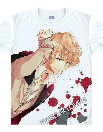 衣服短袖t恤男夏魔鬼恋人 小森唯 逆卷绫人 奏人 修日本动漫服装短袖