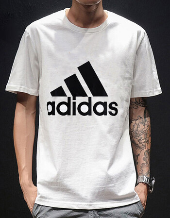 adidas阿迪达斯潮牌宽松半袖 透气宽松运动t恤 cd4863/白色/主图 l