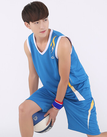 珂梵图2018新款篮球服套装男定制大码个性队服学生团购印字印号夏季