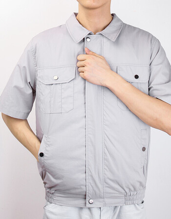 2018新款夏季风扇空调衣服制冷服降温服充电工地电焊建筑工人防暑男款