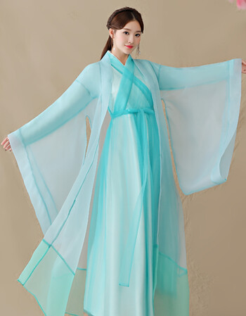 三生三世十里桃花刘亦菲白浅素素同款古装飘逸清新淡雅仙女装古装