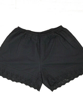 安全裤防走光女夏纯棉不卷边大码保险裤宽松高腰可外穿学生黑色短