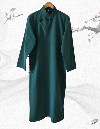 男士长袍马褂教书相声服装大褂快板服民国服装长衫五四青年学生装