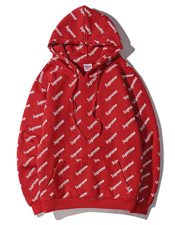 supreme卫衣女supreme潮牌男女情侣装superme印花薄款休闲外套头衫