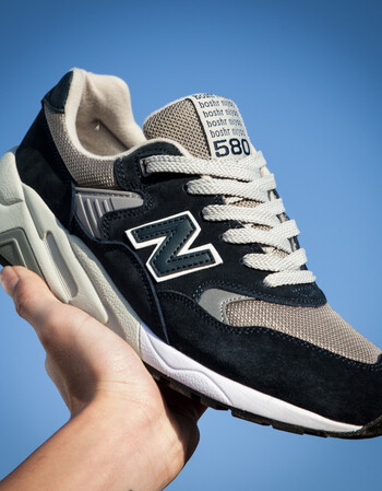 新百伦运动慢跑有限公司2018新款樱花男鞋女鞋官方夏跑步鞋nb 580系列