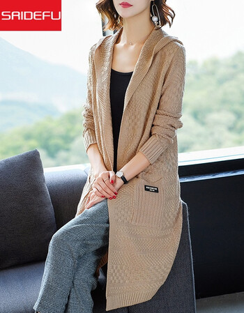 秋装毛衣外套女春秋2018新款早秋女装韩版中长款外搭秋季针织开衫