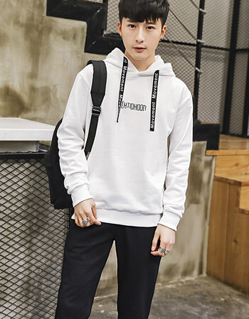 秋季青少年卫衣男15岁初中生运动休闲套装高中生一套衣服时尚潮流班服