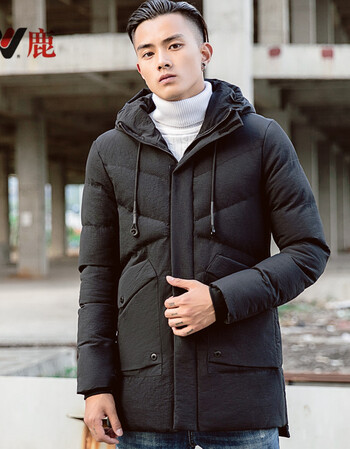 棉衣男冬季保暖外套中青年短款连帽加厚棉服男休闲户外运动韩版棉袄男