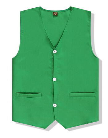 尖角马甲工作服收银员班服志愿者户外活动背心演出服广告马夹 绿色 xl