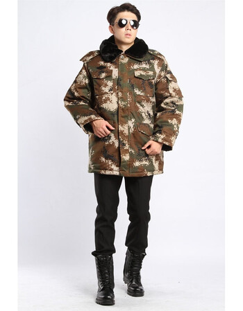 冬季军迷加厚防水陆军特种兵保安物业防寒保暖棉服棉衣棉服装棉袄军装