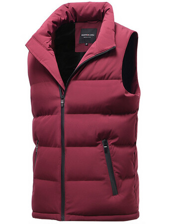 【京东好货】羽绒棉马甲男秋冬男士休闲黑色外套青年韩版潮流冬季帅气