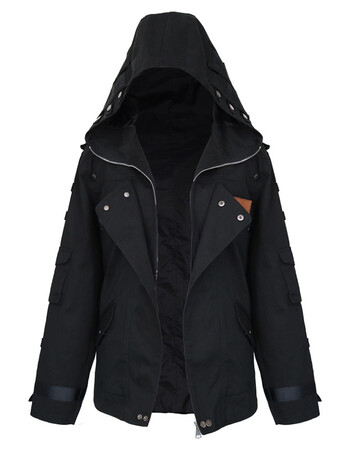 绝地求生风衣学生衣服男套装吃鸡外套steam大逃周边动漫cos 黑色棉升