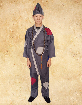 济公服装济公活佛李修缘济癫戏服古装乞丐叫花子和尚演出服装道具