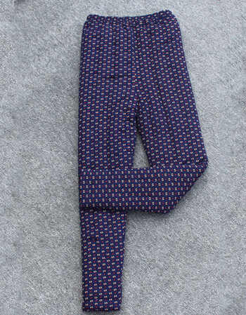 手工棉花棉裤中老年男女式加厚保暖裤棉袄高腰冬季东北防寒 小方格