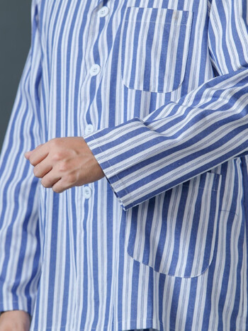 安富利(anfuli)纯棉病号服分体病员服男女套装夏医院患者服卧床护理