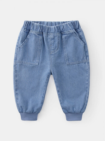 懿琪宝贝宝宝牛仔裤春秋男童帅气春装新款婴儿休闲款童装男宝春季儿童