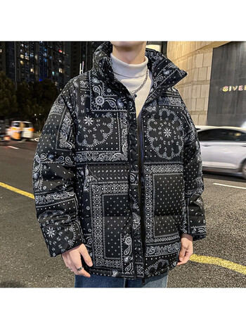 罗宾汉robinhood黑金羽绒服情侣男士秋冬新款保暖上衣防风加厚夹克