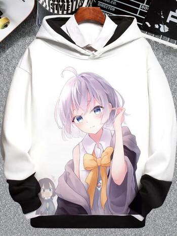 洛必达特价捡漏高档轻奢旗舰官方店魔女之旅周边连帽卫衣二次元动漫伊