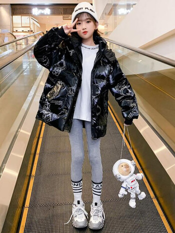 川孩女童羽绒服冬装新款时尚女孩保暖外套中大童女宝宝韩版314岁儿童