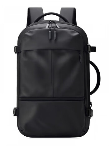 酷奇袋鼠商务背包定制印logo大容量出差旅行免托运书包大学生电脑包男