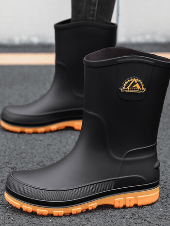 鞋靴>流行男鞋>雨鞋/雨靴>季回力休>季回力休雨鞋男款秋季工作劳保