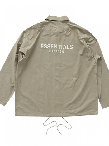 汤米伍德fogessentialsfearofgod第七季复线高街3m反光教练夹克男外套
