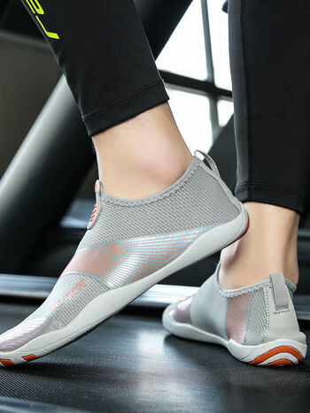 室内锻炼赤脚鞋男健身跑步机鞋运动鞋跳绳瑜伽女专用鞋防滑耐磨鞋子