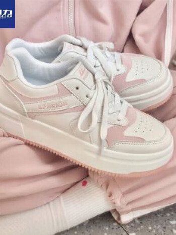 回力女生鞋子可爱小白鞋2023新款百搭潮流原创板鞋校园高颜值粉红色36