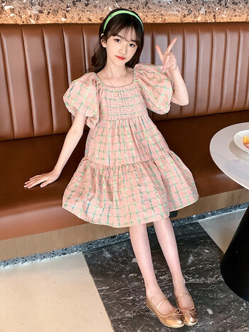 女童夏装连衣裙儿童公主裙子洋气网红2022新款韩版大童装女孩夏季韩范