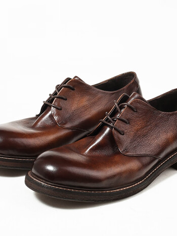 皮鞋男固特异手工做旧休闲皮鞋 咖色 38【图片 价格 品牌 报价】-京东