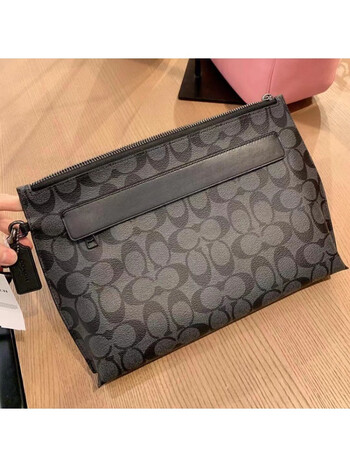 酷奇袋鼠美国代购男士手拿包新款印花手腕包大容量休闲零钱手包29508