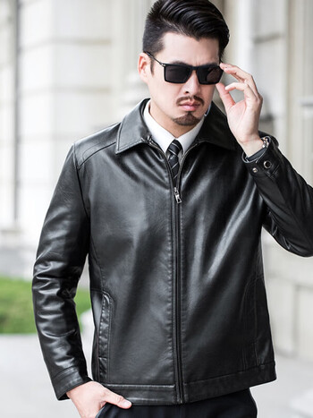 【特价捡漏】高档轻奢品质春秋款男士皮衣pu皮衣男夹克跑江湖外套