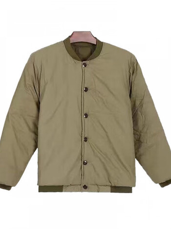 lanweifeilei劳保棉袄棉裤怀旧老式棉袄加厚保暖军绿色棉衣裤套装 军