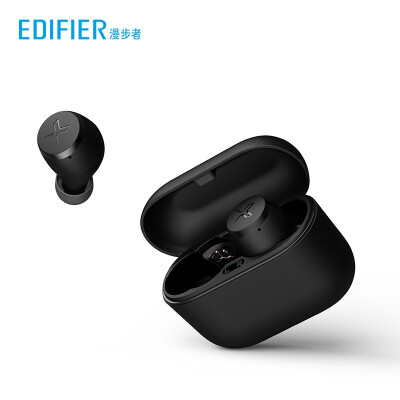 漫步者（EDIFIER） B8 真无线蓝牙耳机 重低音耳机 运动音乐耳塞 TWS蓝牙耳机 B8 黑色